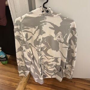 Palace Grey Camo Hoodie